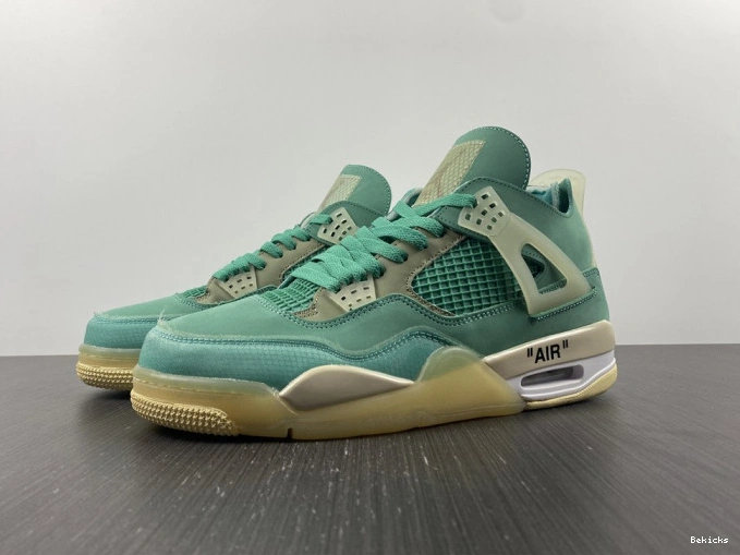 Cheap BK ofw 4 tiffany x jordan air retro nike cv9388-102 green 1111
